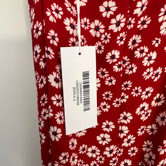 Brand new with tags, spaghetti strap red dress - Picture 8 of 9